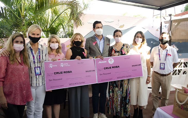 AKRON y WTA reúnen 30 mil dólares para Cruz Rosa Guadalajara